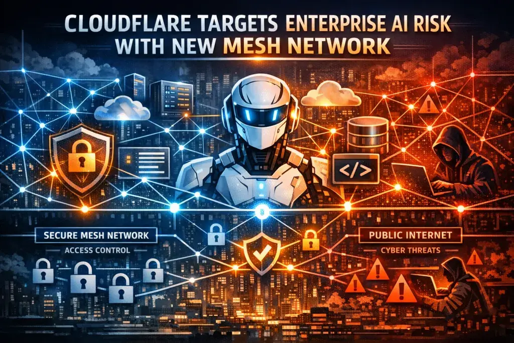 Cloudflare Targets Enterprise AI Risk With New Mesh Network