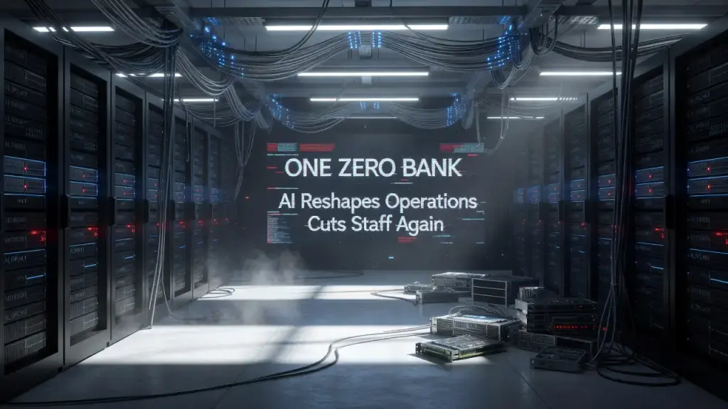 One Zero Bank Cuts Staff Again as AI Reshapes Operations